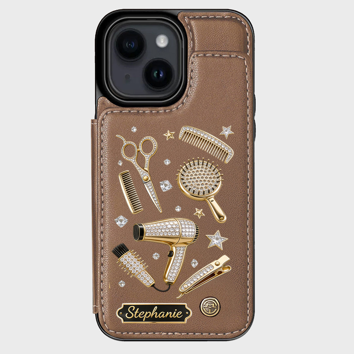Ciseaux de Coiffeur Décor Salon - Étui de Téléphone Personnalisé