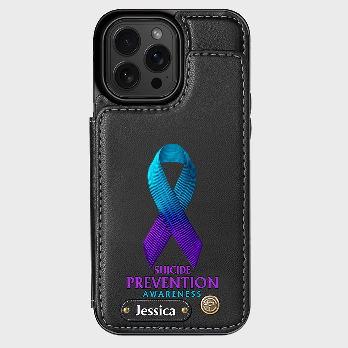 You Matter - Personalized Suicide Prevention Wallet Phone Case