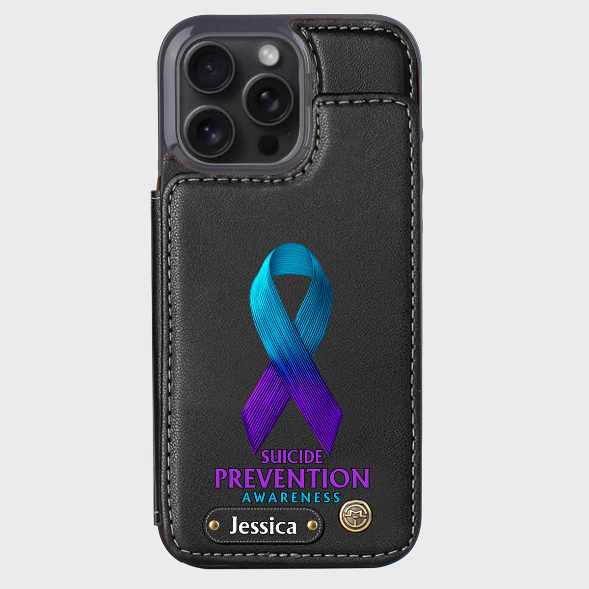 You Matter - Personalized Suicide Prevention Wallet Phone Case