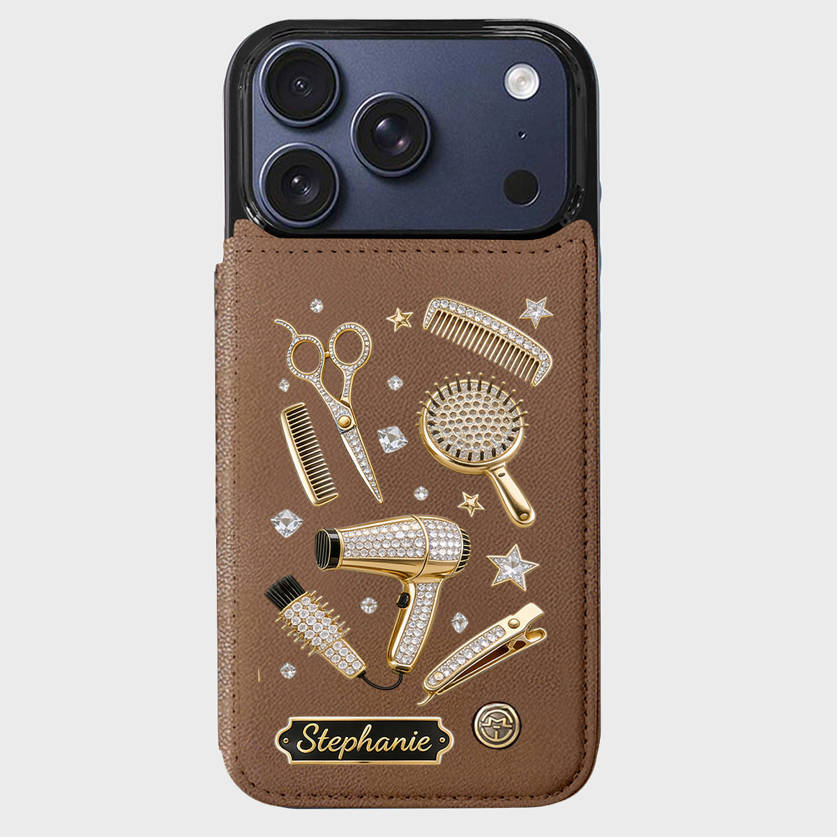 Ciseaux de Coiffeur Décor Salon - Étui de Téléphone Personnalisé