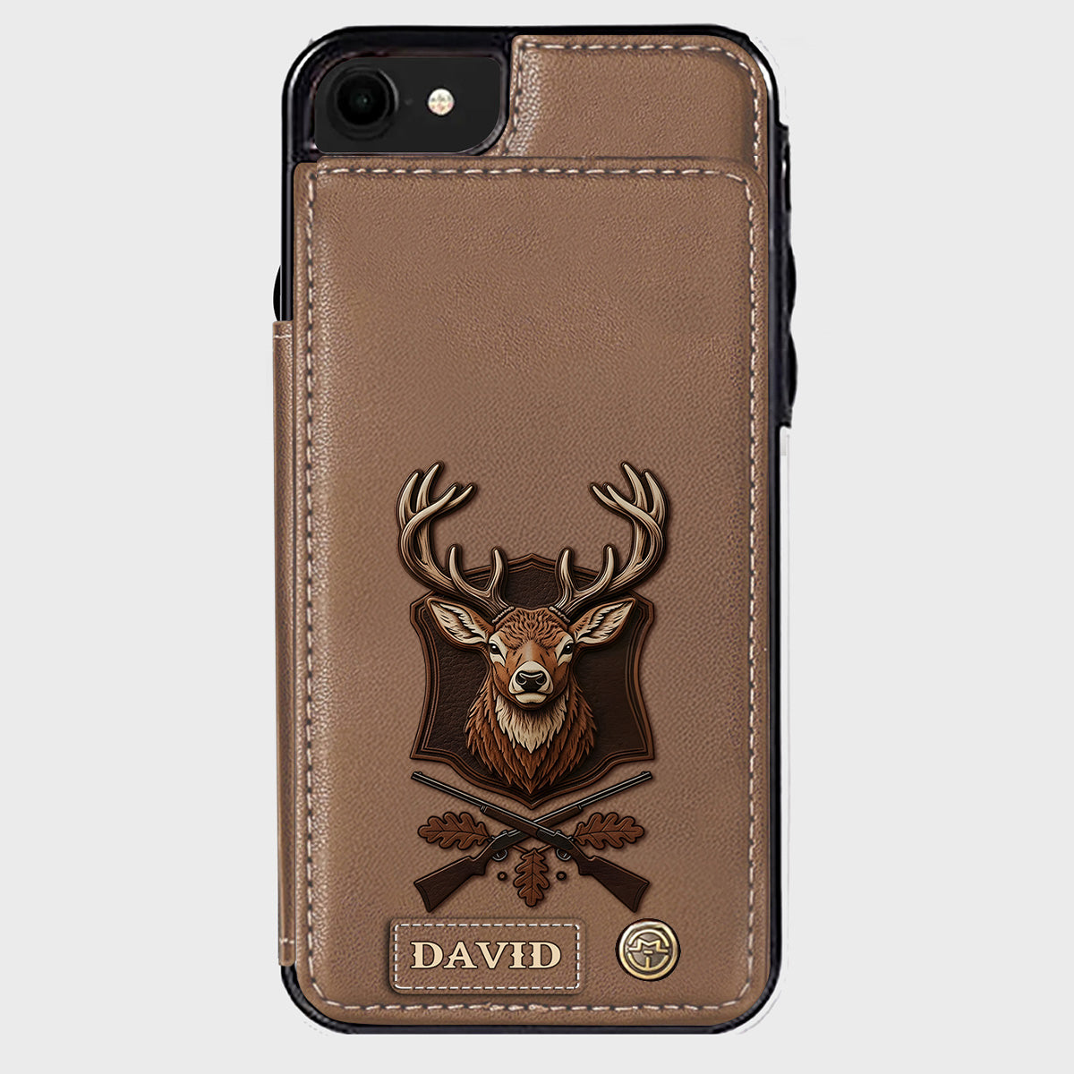 Passionné de chasse - Étui portefeuille personnalisé pour téléphone sur le thème de la chasse
