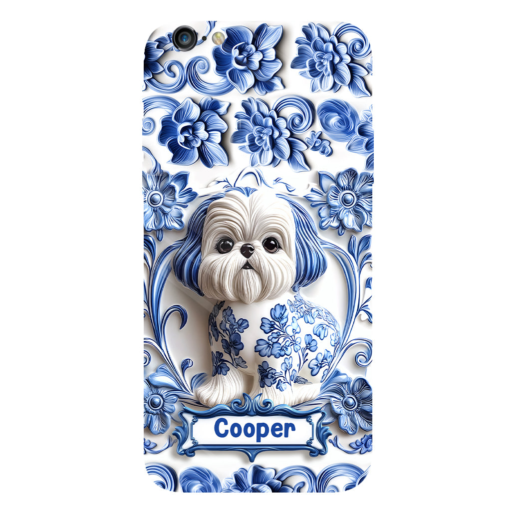 Cute Dog - Personalized Dog Full Print Phone Case