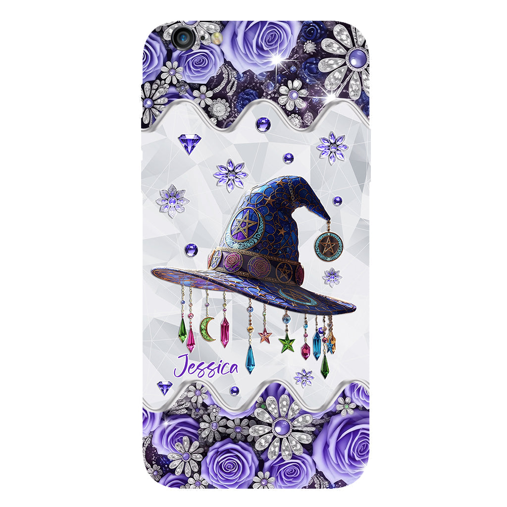 Magnifique chapeau de sorcière - Coque de téléphone personnalisée avec imprimé intégral de sorcière