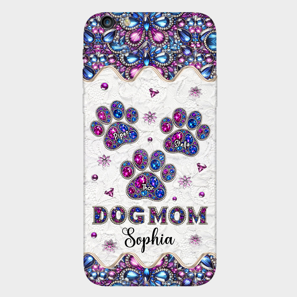 Maman de chien - Coque de téléphone personnalisée avec motif chien intégral