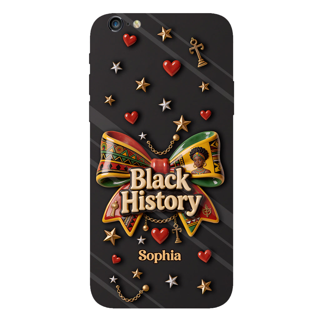 Black History Month - Personalized African American Full Print Phone Case
