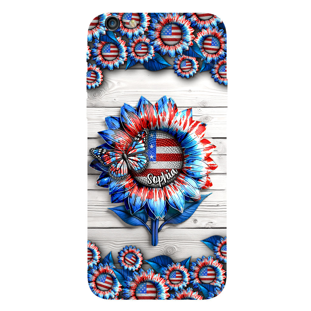 Love America - Personalized Independence Day/ 4th of July Full Print Phone Case