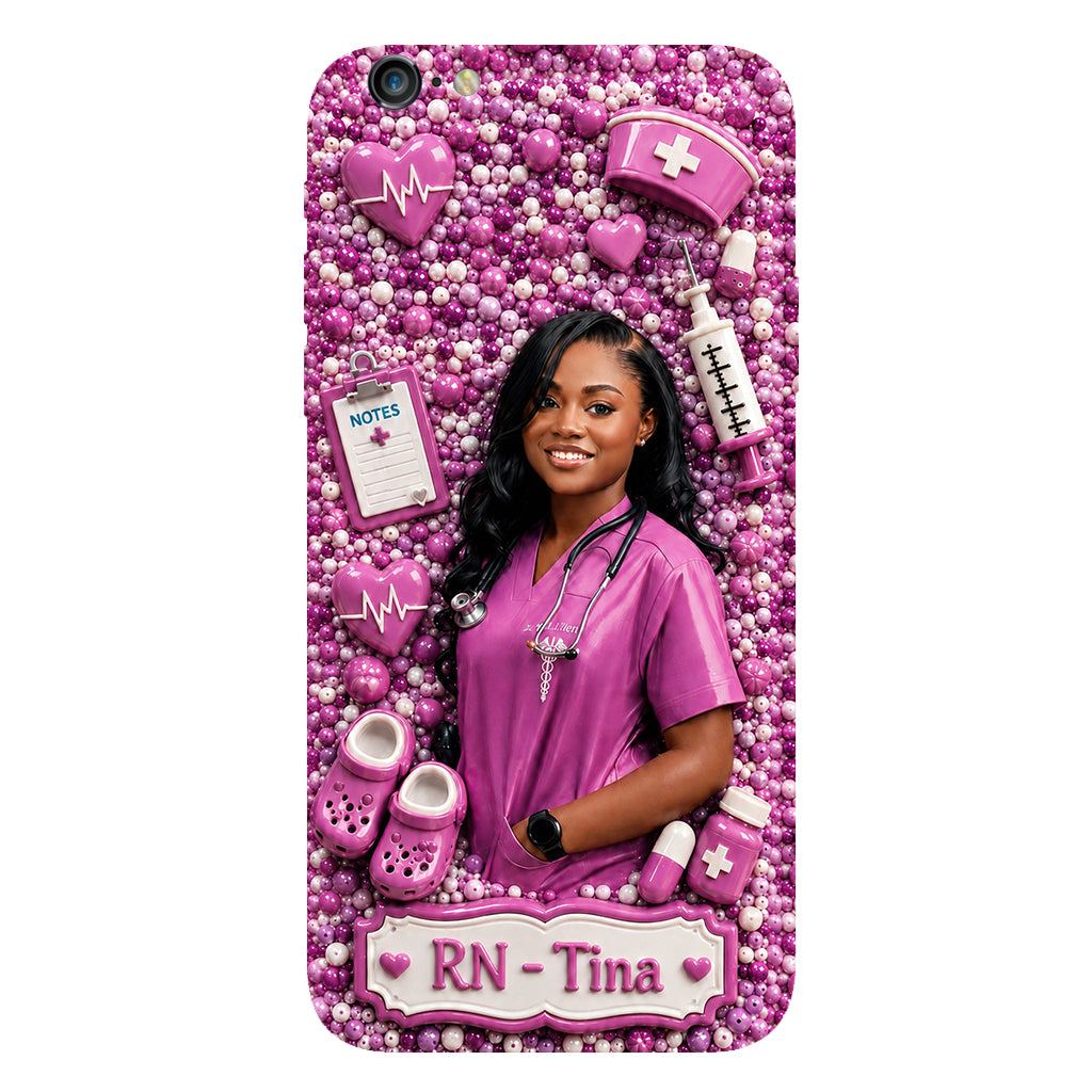 Love Being A Nurse - Personalized Nurse Full Print Phone Case