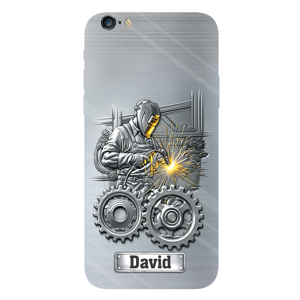 Strong Ones Become Welder - Personalized Welder Full Print Phone Case