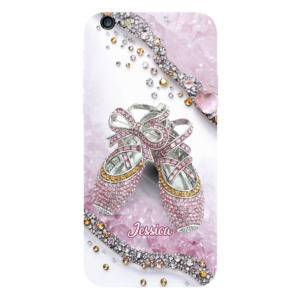 Chaussures de ballet mignonnes - Coque de téléphone personnalisée avec imprimé intégral de ballerine