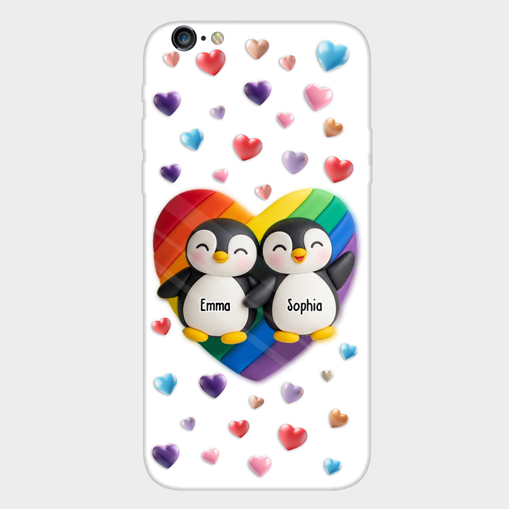 Love Is Love - Personalized LGBT Support Full Print Phone Case