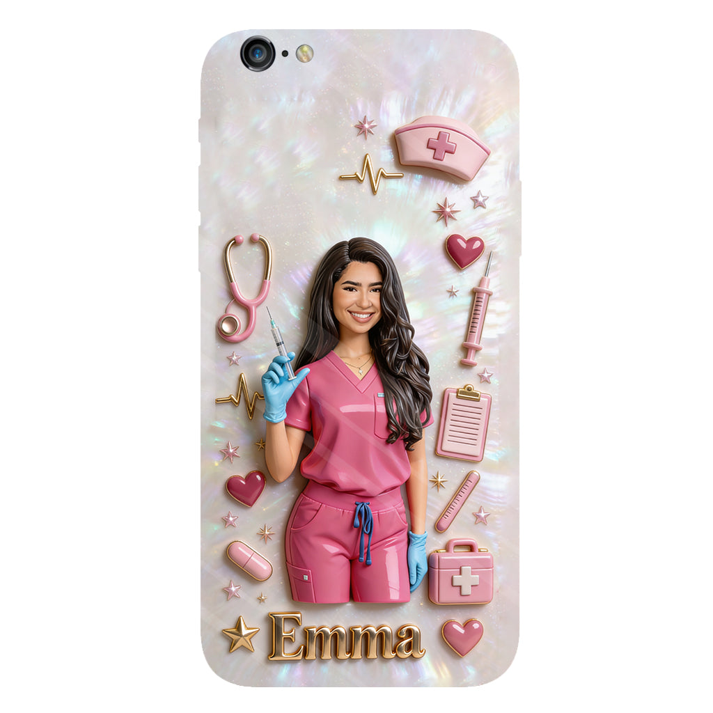 Medical Nurse - Personalized Nurse Full Print Phone Case
