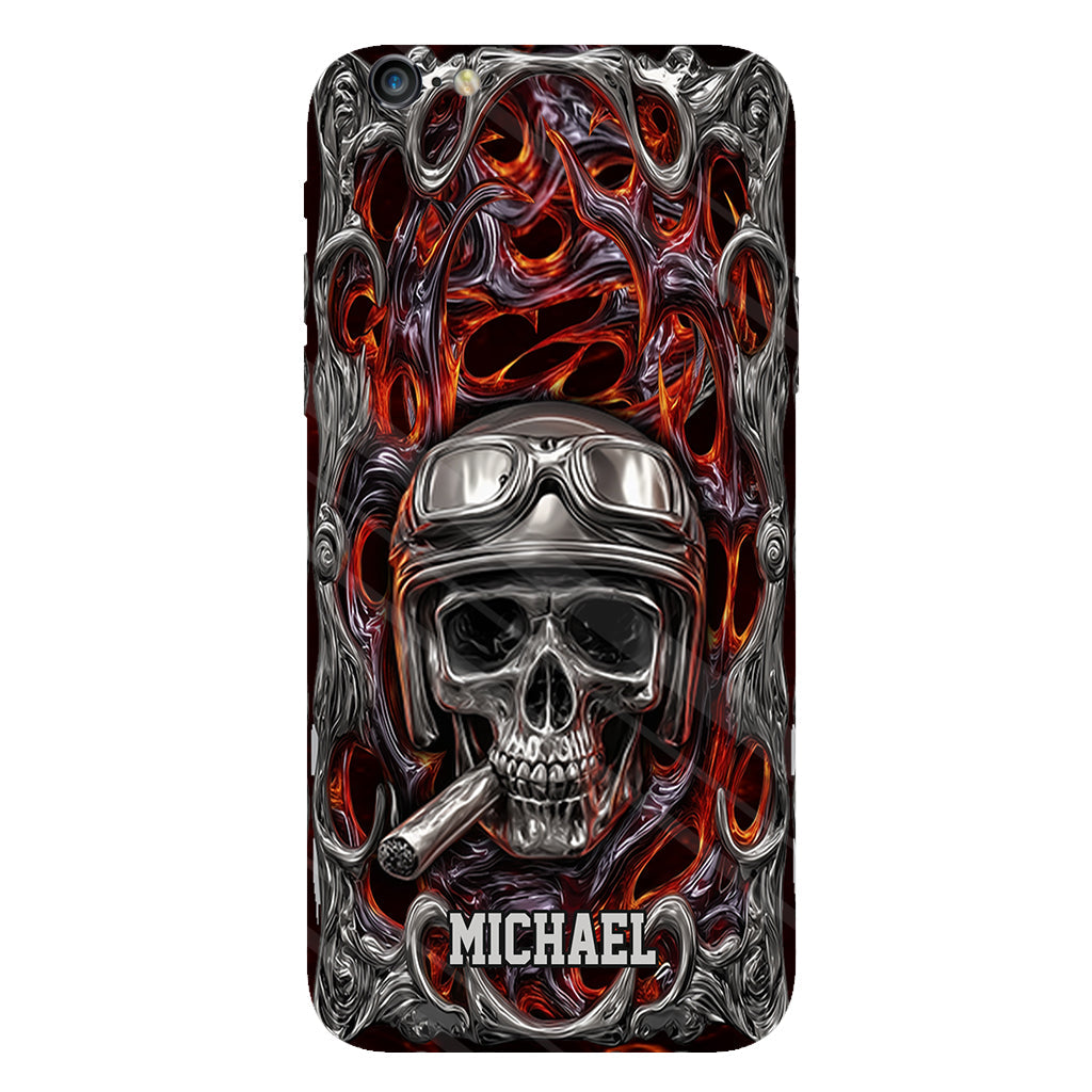 Ride Or Die - Coque de téléphone personnalisée pour motard avec impression intégrale