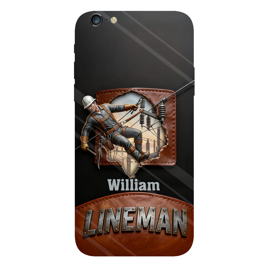 Cool Lineman - Personalized Lineman Full Print Phone Case