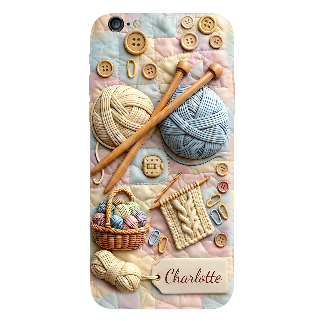 Coque de téléphone personnalisée « Couture » ​​avec imprimé intégral