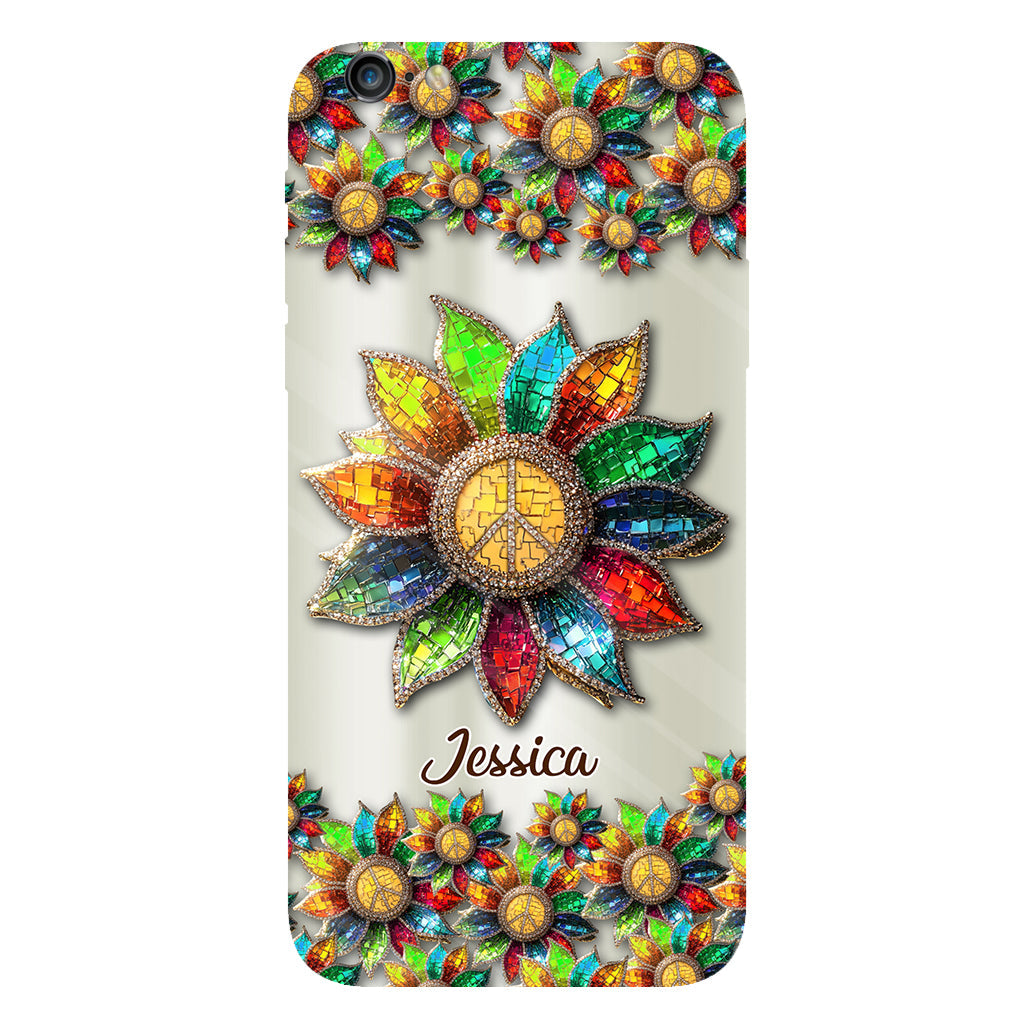 Coque de téléphone personnalisée Hippie Soul - Motif hippie intégral