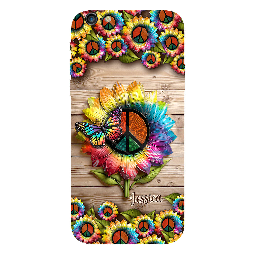 Coque de téléphone personnalisée Hippie Soul - Motif hippie intégral