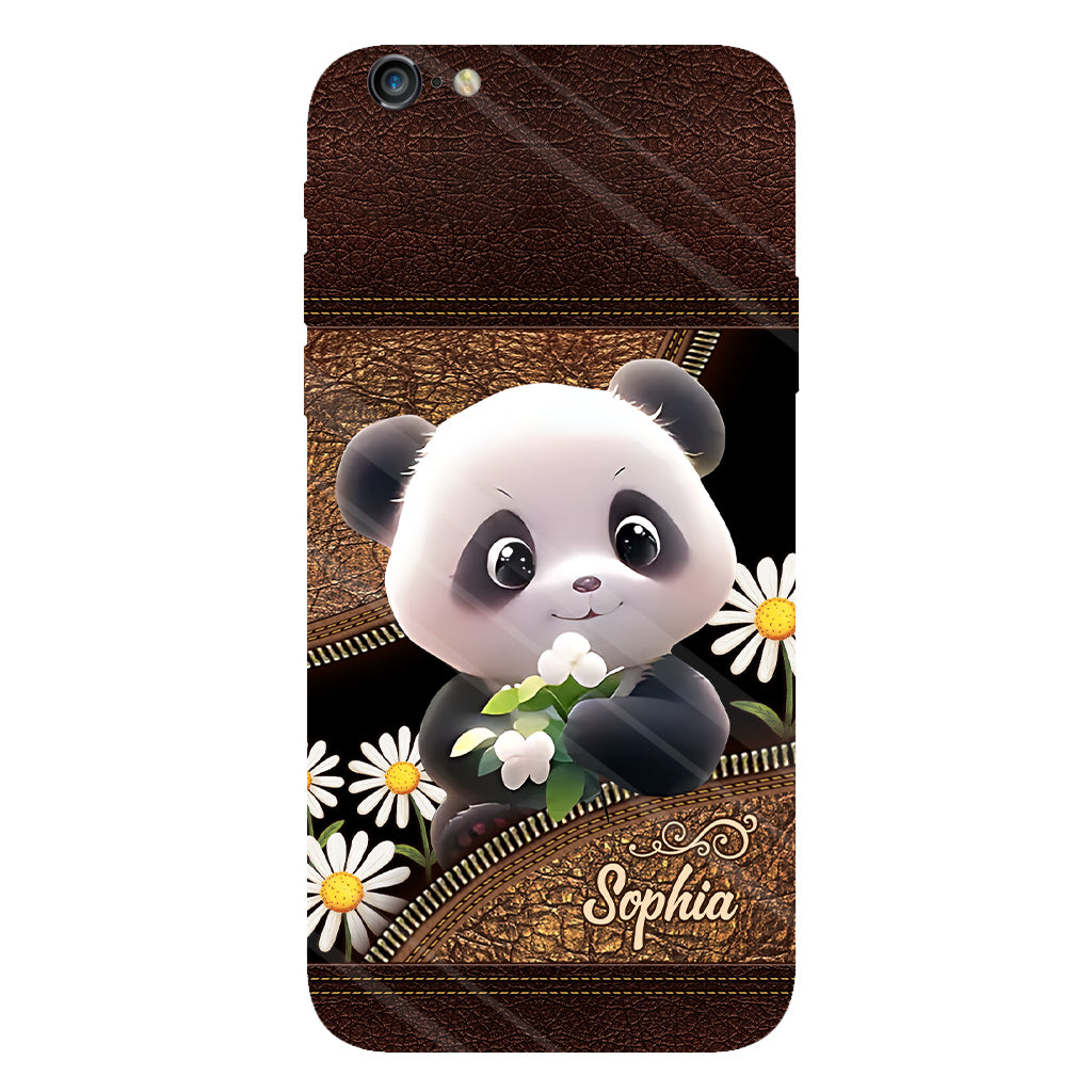 Just A Girl Who Loves Pandas - Personalized Panda Lover Full Print Phone Case