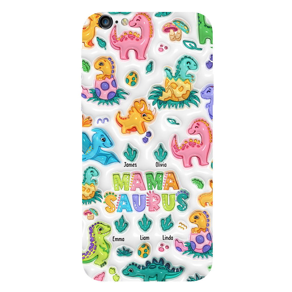Mamasaurus - Personalized Mother Full Print Phone Case