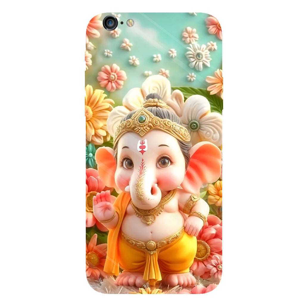 Coque de téléphone Ganesha - Impression intégrale hindoue