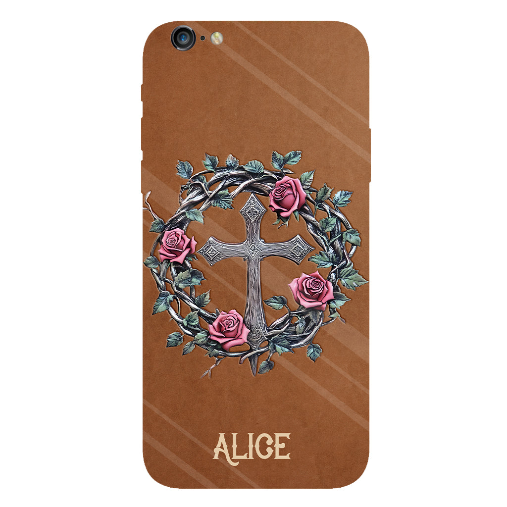 Croire - Coque de téléphone personnalisée avec impression chrétienne intégrale