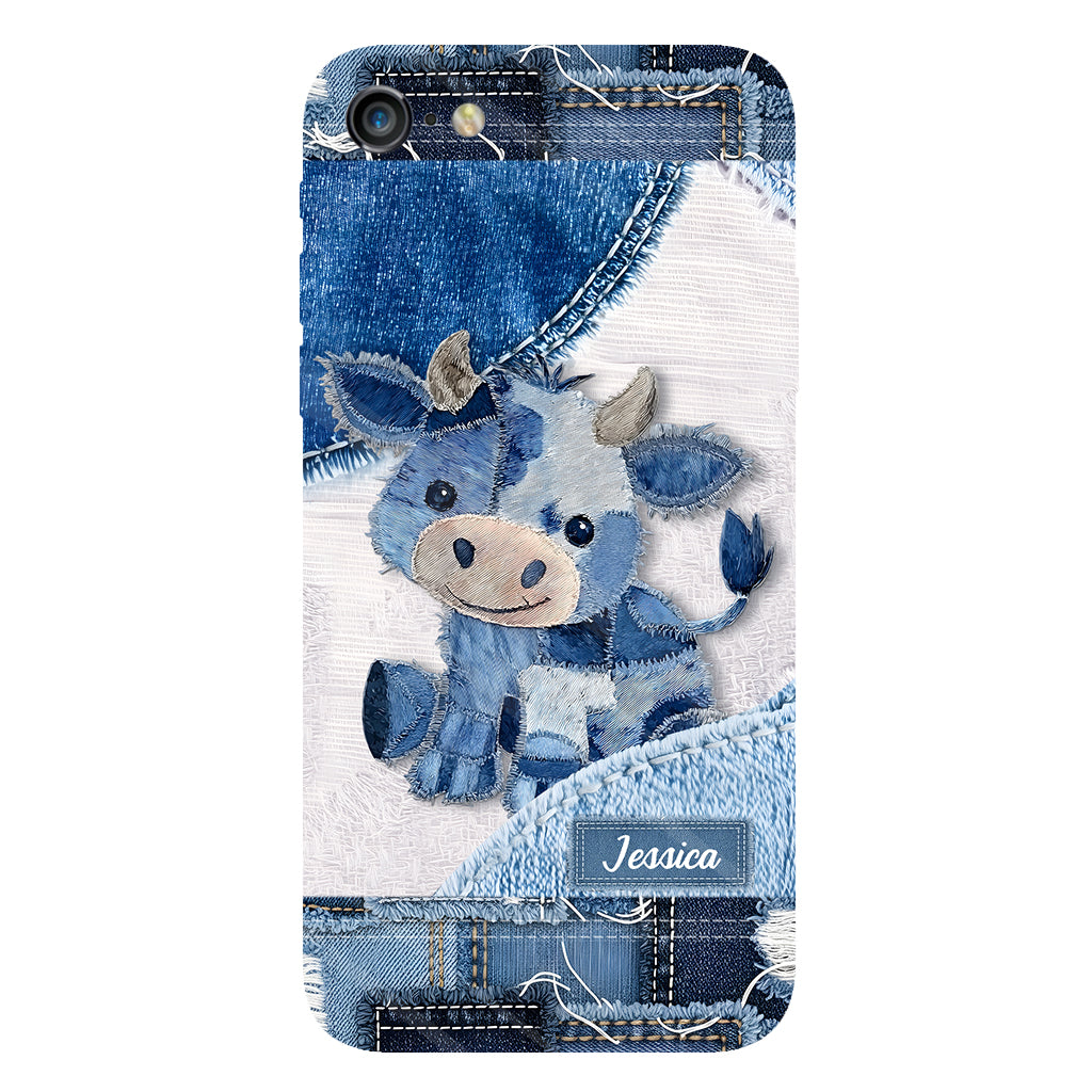 Coque de téléphone personnalisée avec imprimé vache des Highlands - Mignonne vache des Highlands