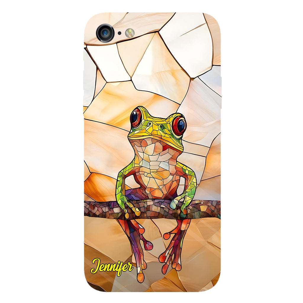 Coque de téléphone personnalisée avec motif grenouille - Cadeau idéal pour les amoureux des grenouilles