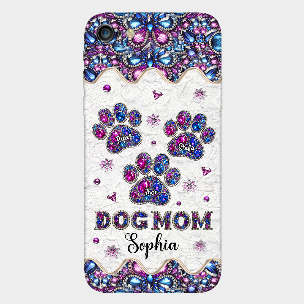 Maman de chien - Coque de téléphone personnalisée avec motif chien intégral
