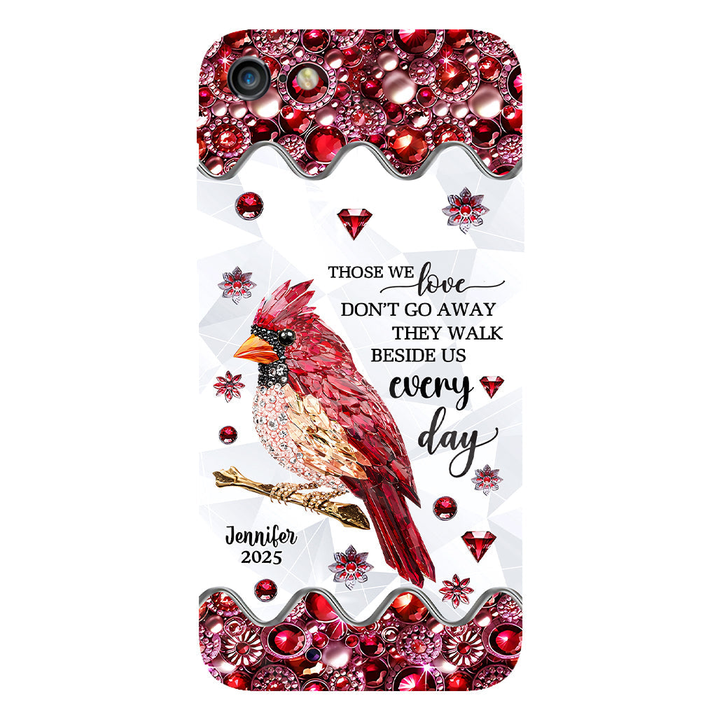 Those We Love Don't Go Away - Personalized Memorial Full Print Phone Case