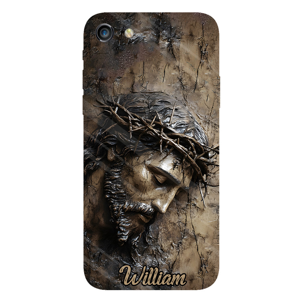 Foi, Espérance, Amour - Coque de téléphone personnalisée avec imprimé chrétien intégral