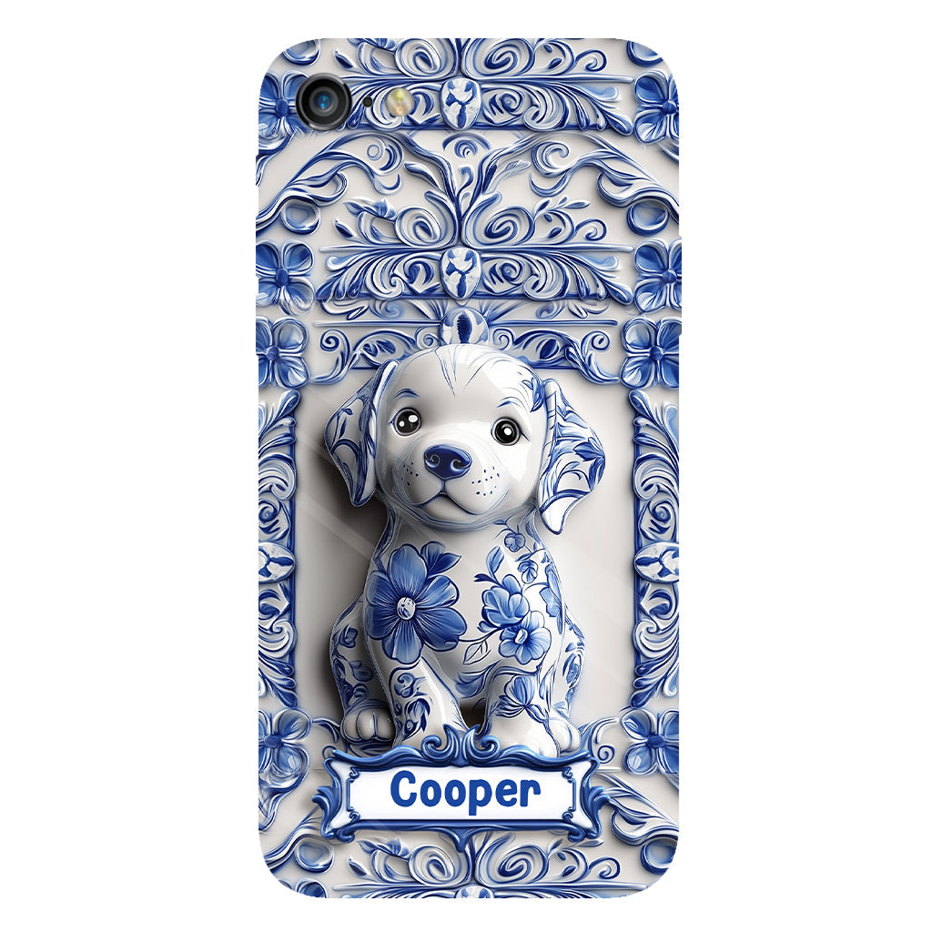 Cute Labrador Retriever - Personalized Dog Full Print Phone Case