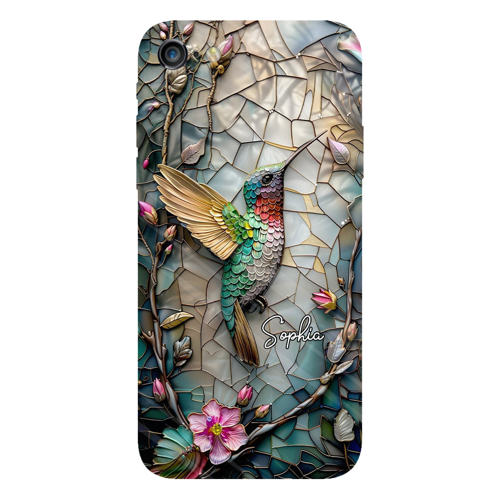 Artistic Hummingbird - Personalized Gardening Full Print Phone Case