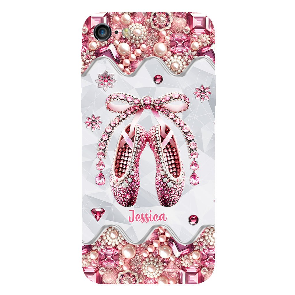 Coque de téléphone personnalisée Love Ballet - Impression intégrale sur le thème du ballet