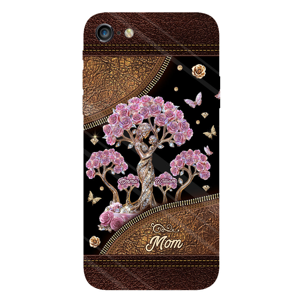 The Love Between Mother And Her Kids - Personalized Mother Full Print Phone Case