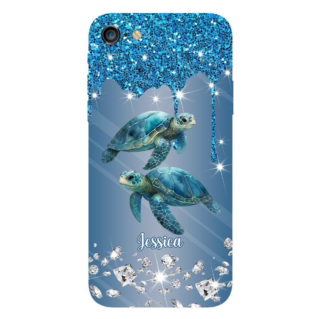 Beautiful Dolphins/ Turtles/ Whale... Gift For Sea Lover - Personalized Sea Lover Full Print Phone Case
