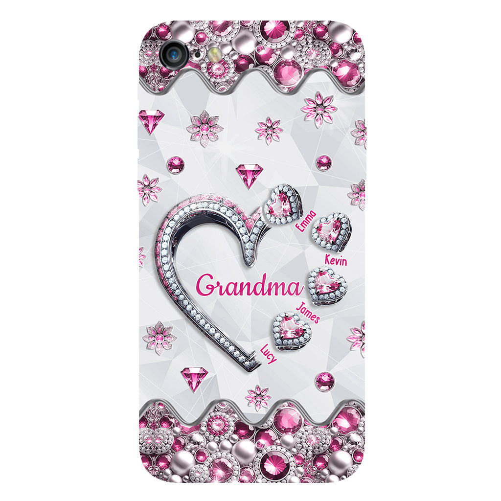 Cadeau pour grand-mère, maman… - Coque de téléphone personnalisée avec impression intégrale « Grand-mère »