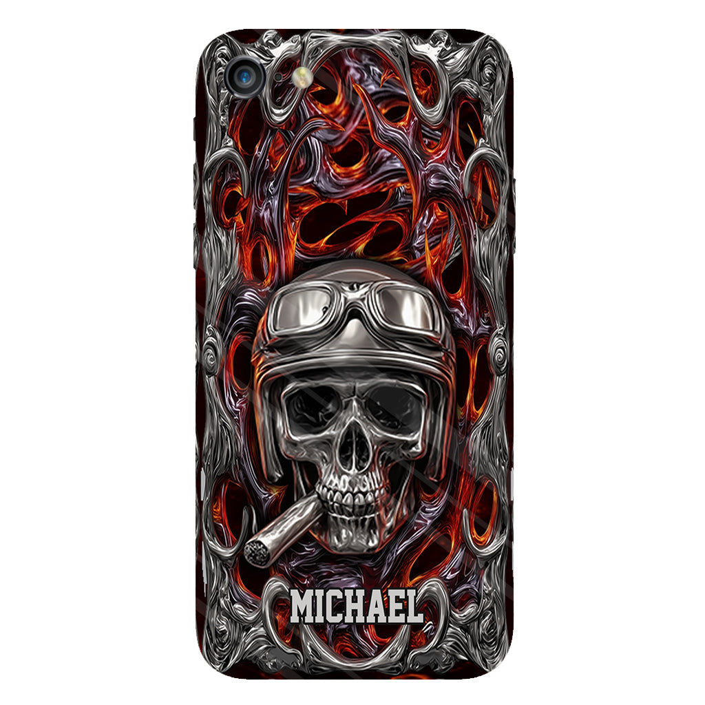 Ride Or Die - Coque de téléphone personnalisée pour motard avec impression intégrale