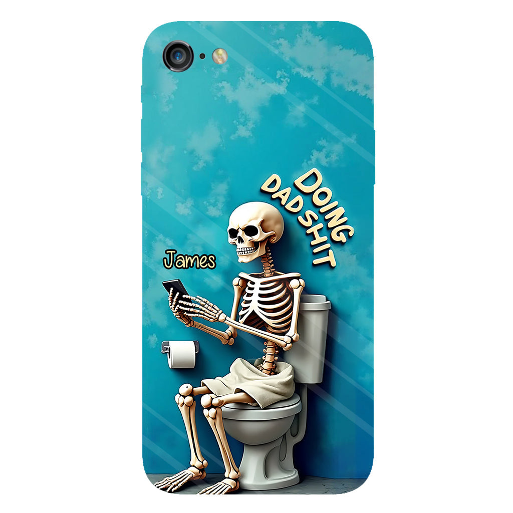 Doing Dad Shit - Personalized Father Full Print Phone Case