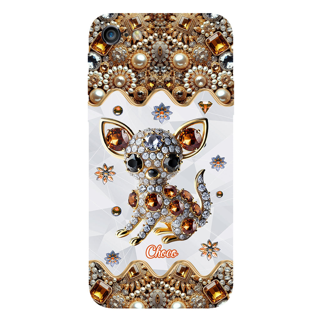 Love Chihuahuas - Personalized Dog Full Print Phone Case