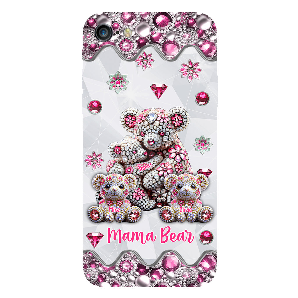Mama Bear Gift For Mom, Grandma,.. - Personalized Mother Full Print Phone Case