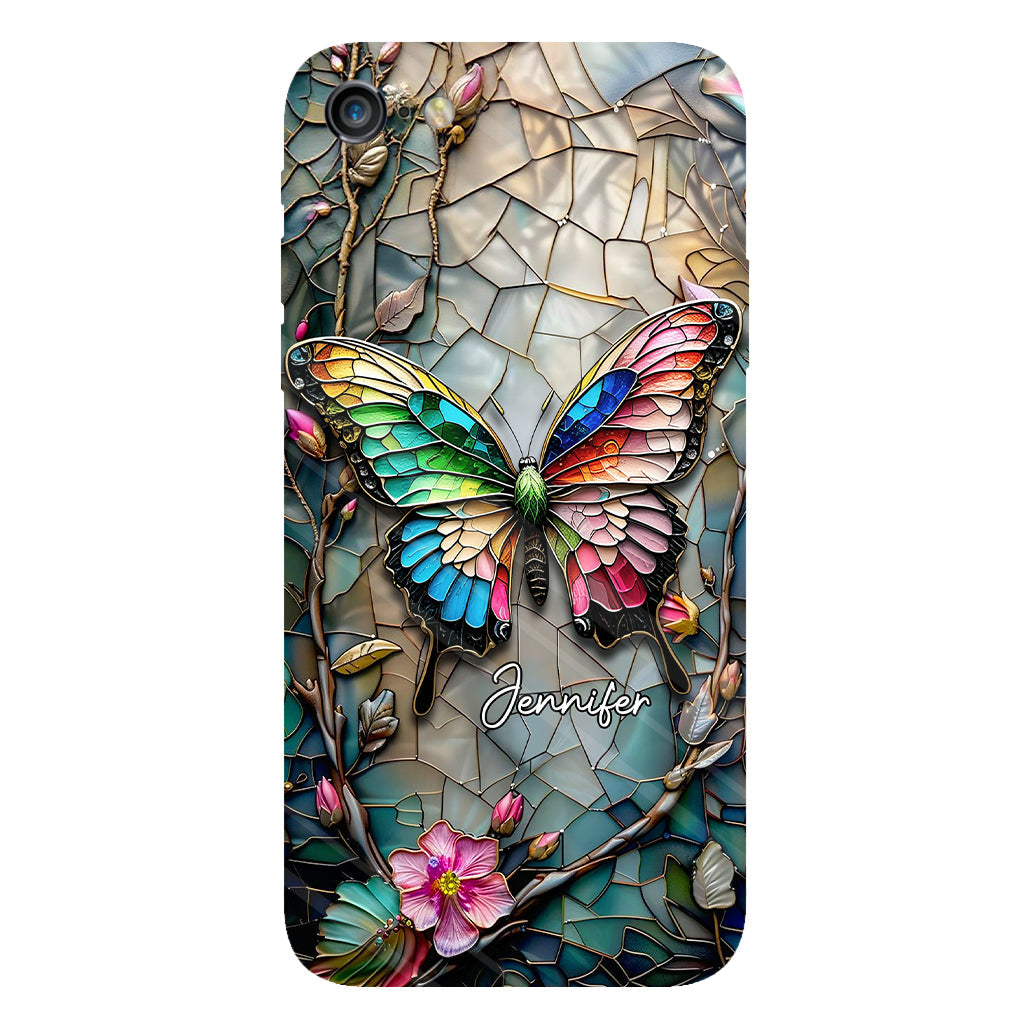 Love Butterflies - Personalized Butterfly Full Print Phone Case