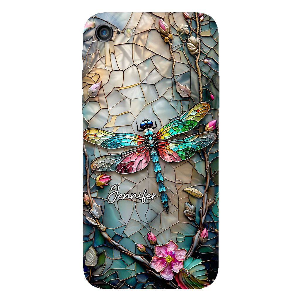 Love Dragonflies - Personalized Dragonfly Full Print Phone Case