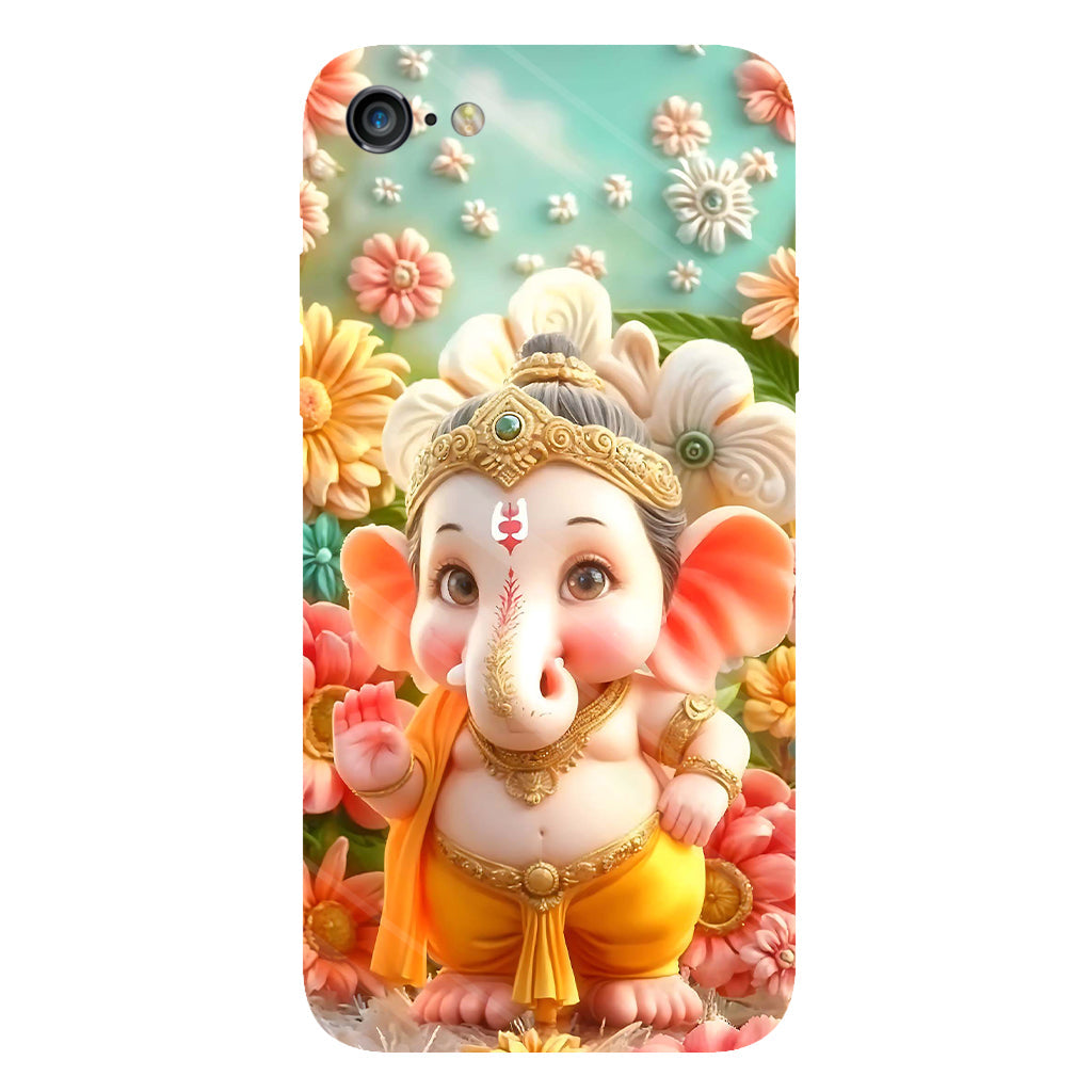 Coque de téléphone Ganesha - Impression intégrale hindoue