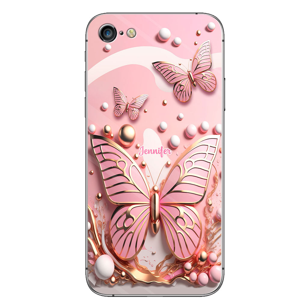 Love Butterflies - Personalized Butterfly Phone Case