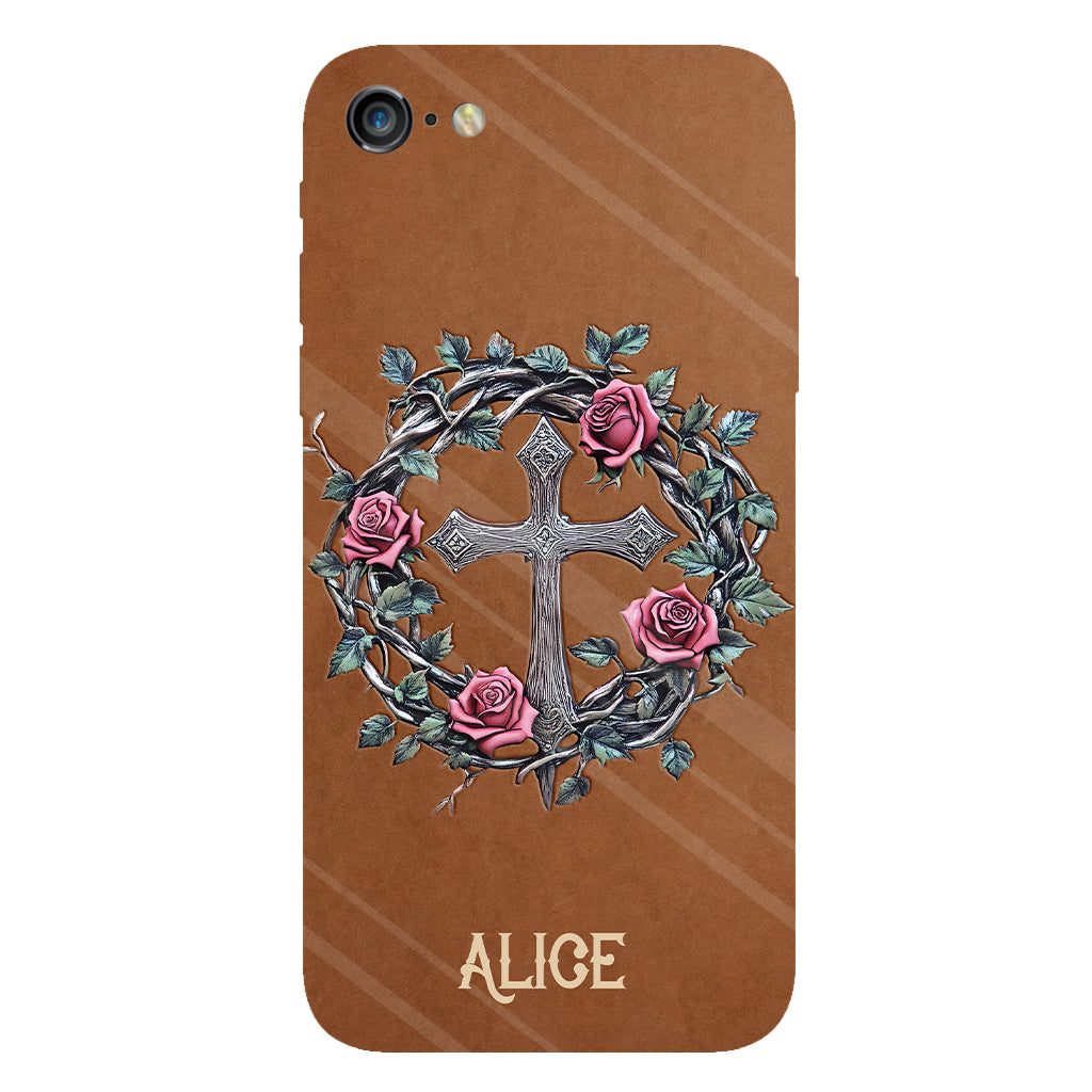 Croire - Coque de téléphone personnalisée avec impression chrétienne intégrale