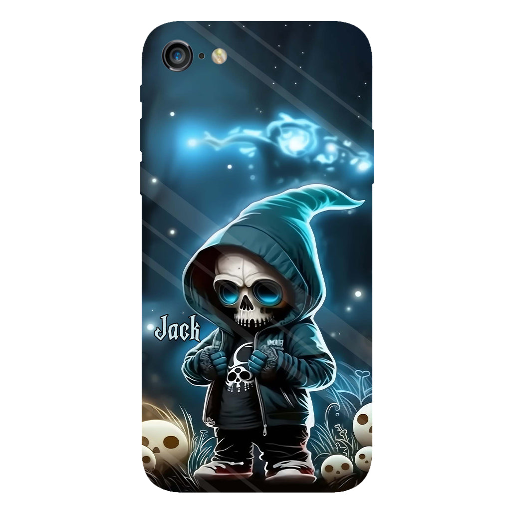 Coque de téléphone personnalisée Cool Dude - Motif crâne intégral
