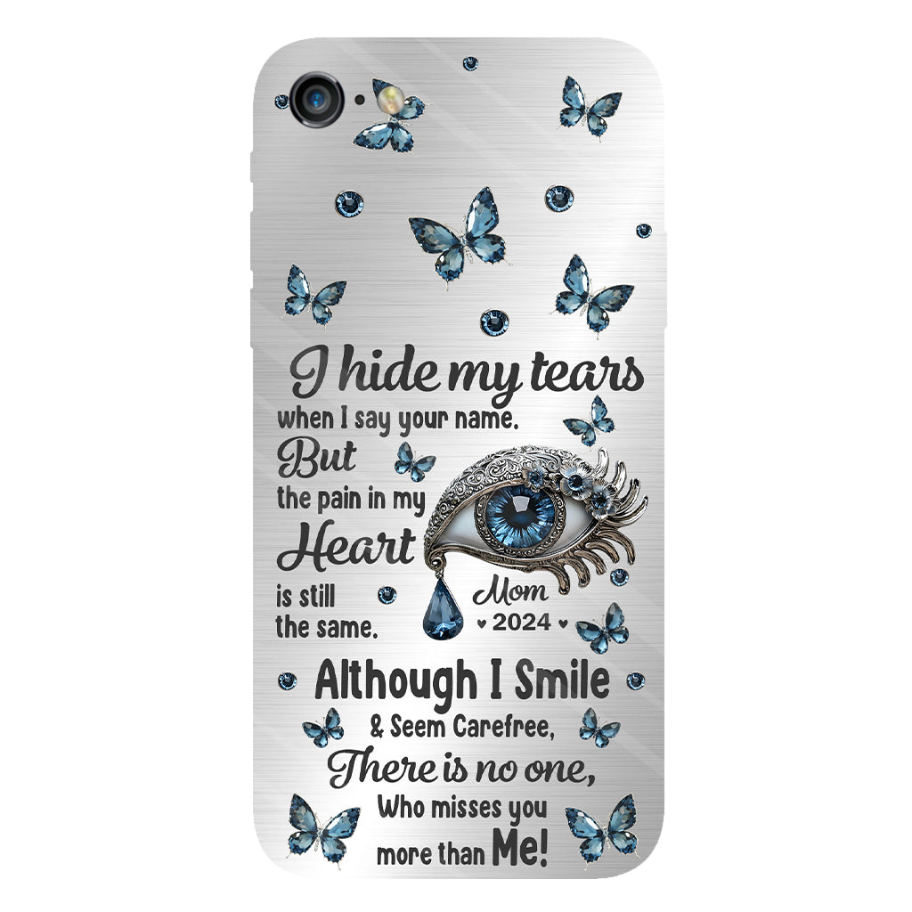 Mes larmes - Coque de téléphone personnalisée en hommage à mes larmes