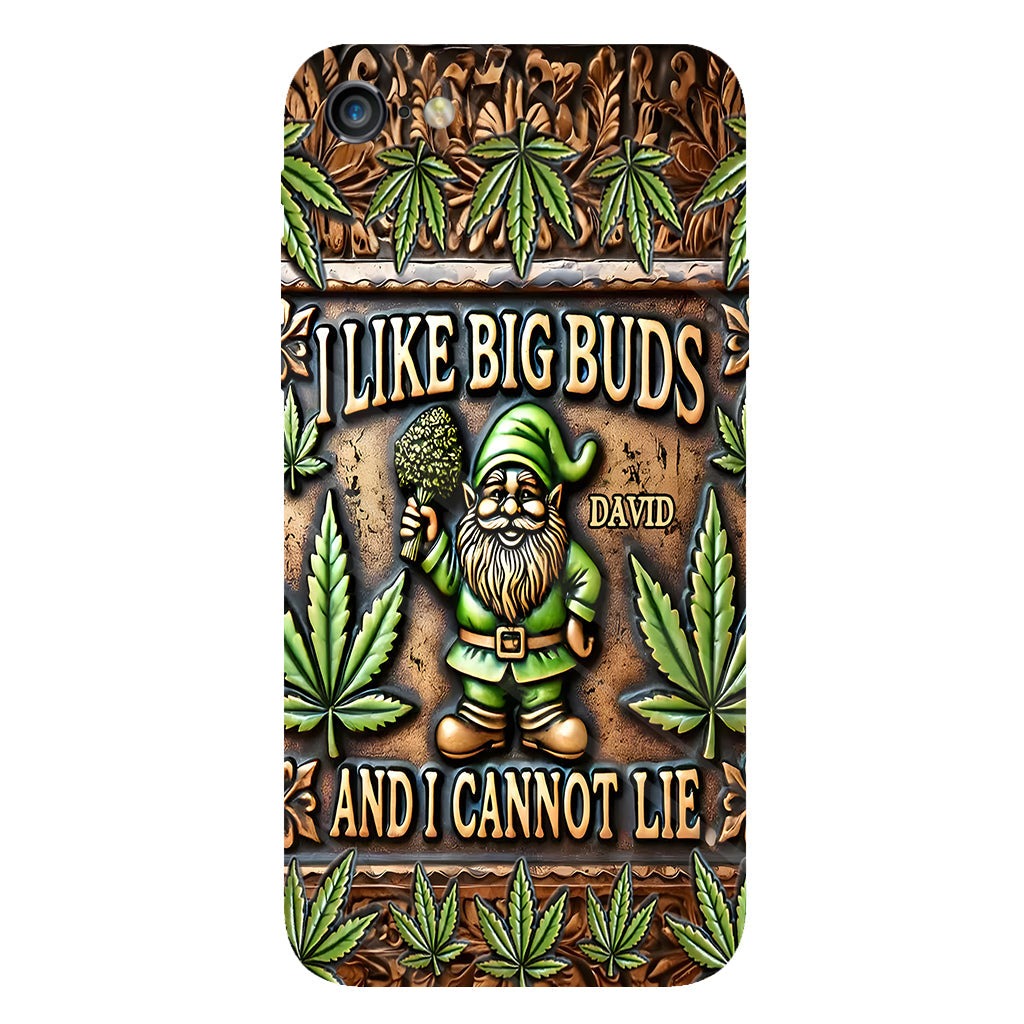 J'aime les grosses têtes - Coque de téléphone personnalisée avec impression intégrale sur le thème du cannabis