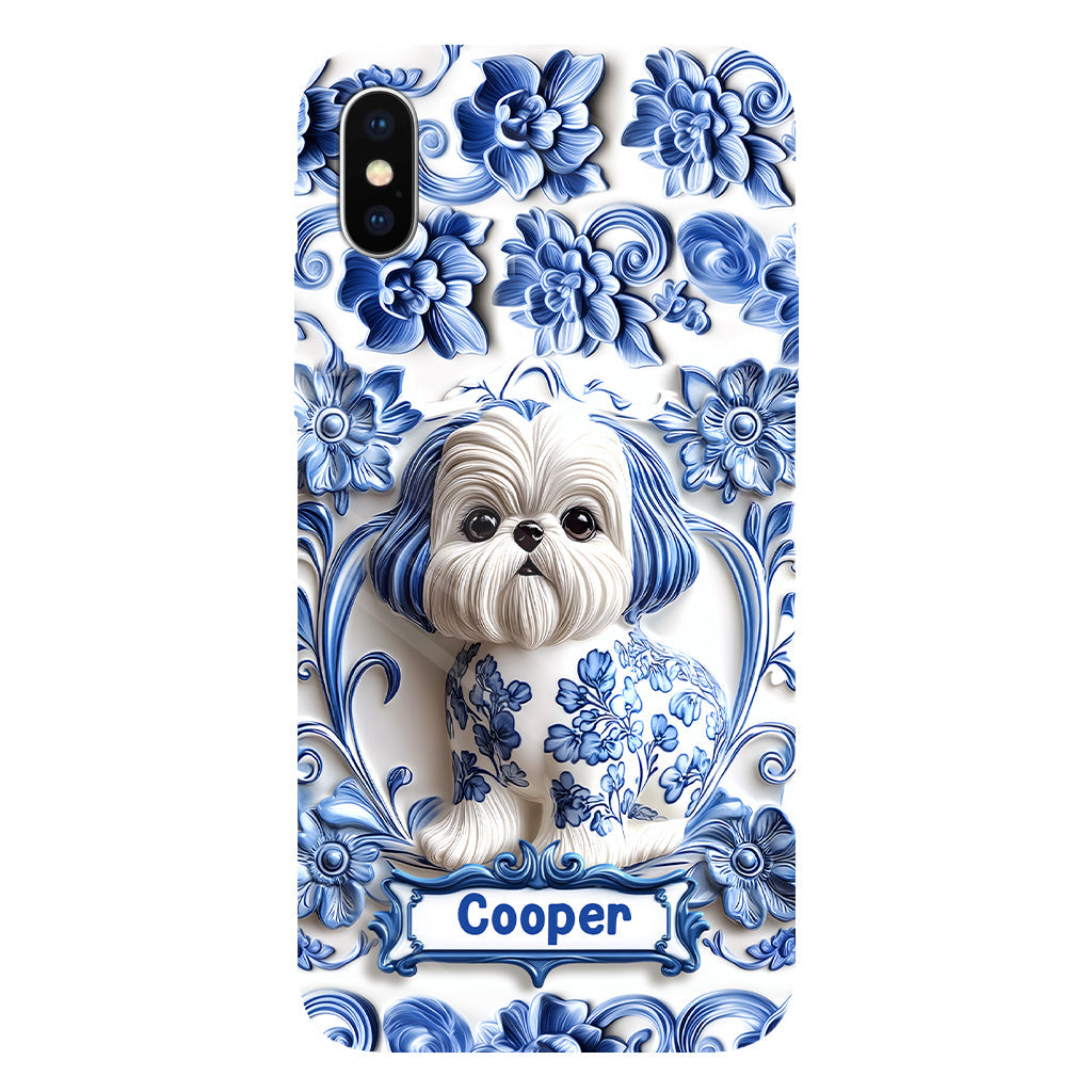 Cute Dog - Personalized Dog Full Print Phone Case