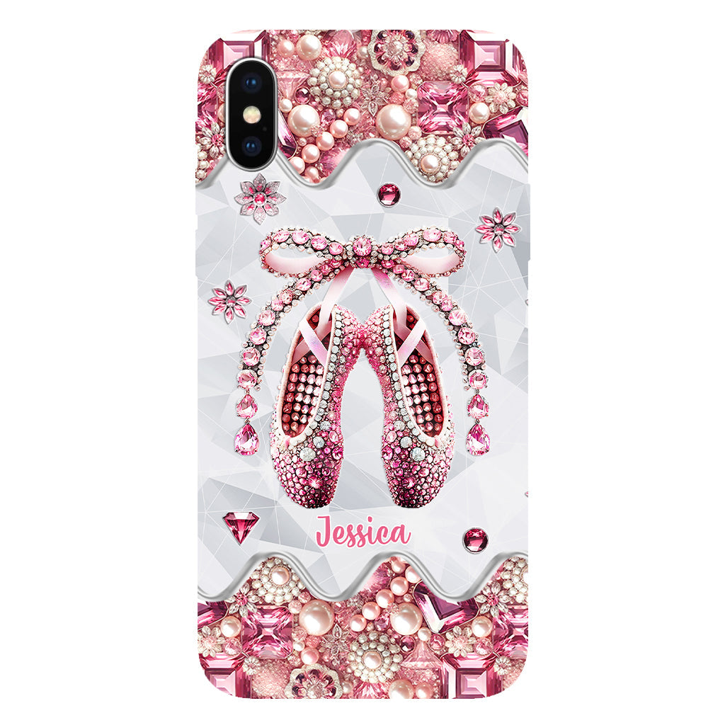 Coque de téléphone personnalisée Love Ballet - Impression intégrale sur le thème du ballet