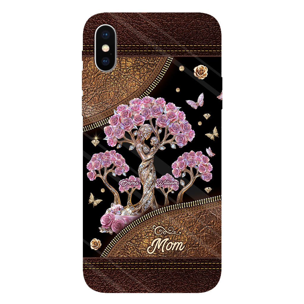 The Love Between Mother And Her Kids - Personalized Mother Full Print Phone Case